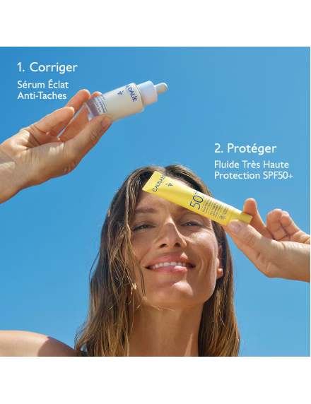 Caudalie Vinoperfect Duo Eclat Anti-Taches Sérum & Fluide SPF50+