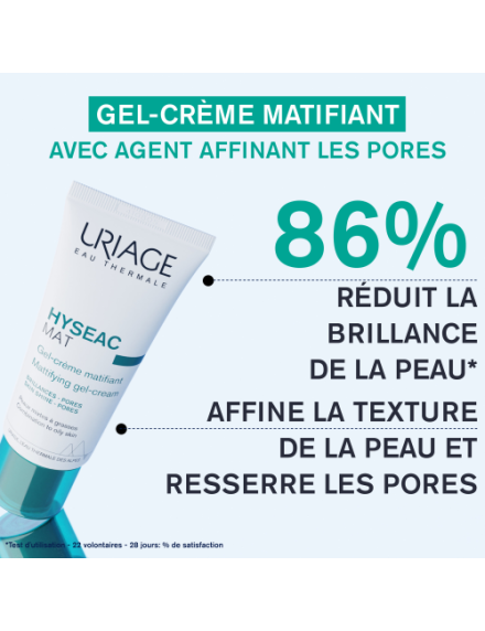 HYSÉAC MAT - GEL-CRÈME MATIFIANT 