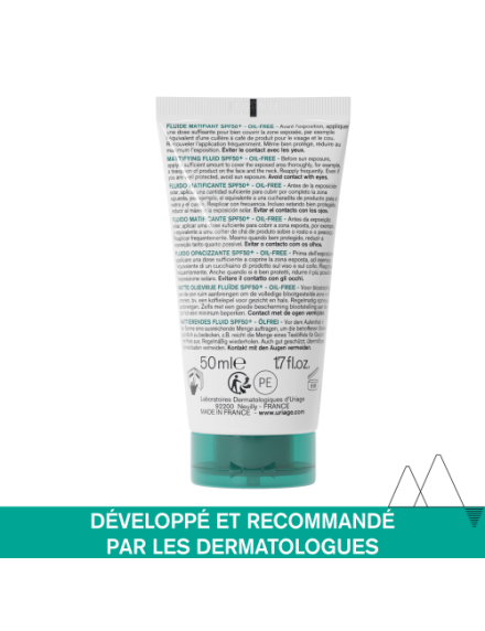 HYSÉAC - FLUIDE MATIFIANT SPF50+ 