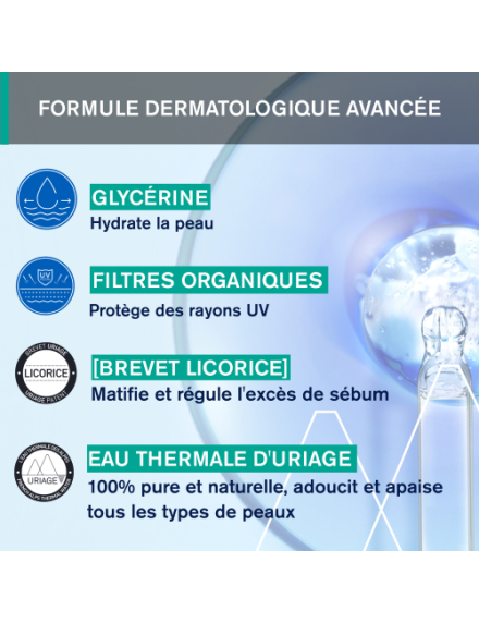 HYSÉAC - FLUIDE MATIFIANT SPF50+ 