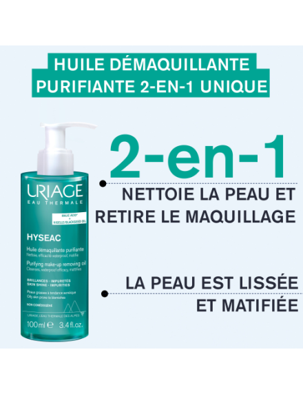 HYSÉAC - HUILE DÉMAQUILLANTE PURIFIANTE 
