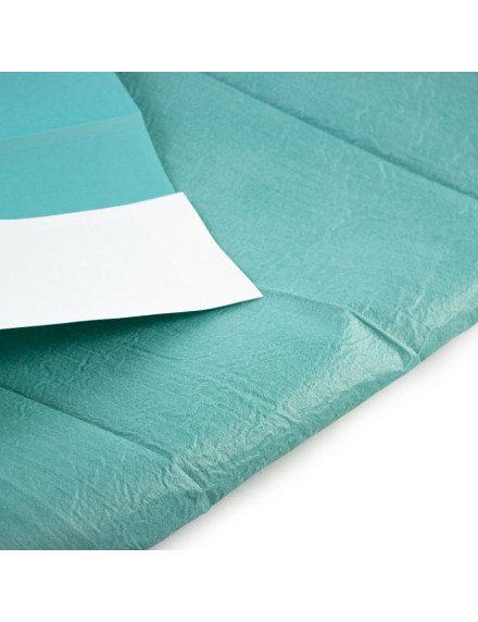 Champ stérile Sengewald Secu-Drape 75 cm x 90 cm avec adhésif